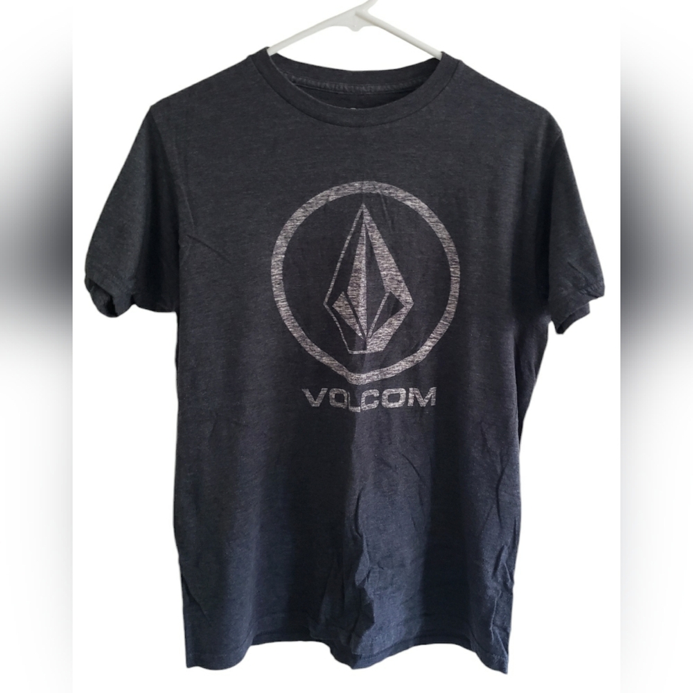Volcom Mens M Graphic Gray Tee